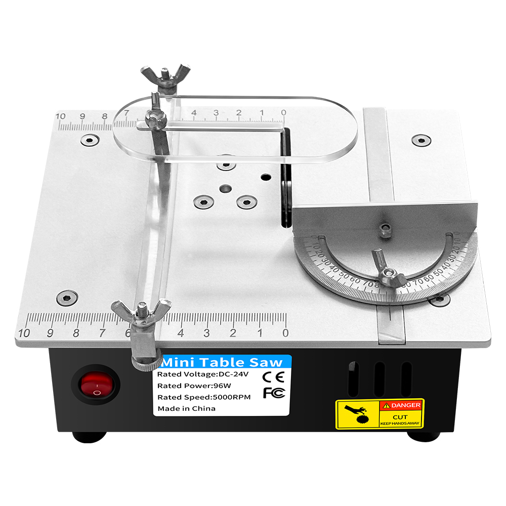 DC24V Household Miniature Wood - Mini Table Saw For Woodworking recension och pris