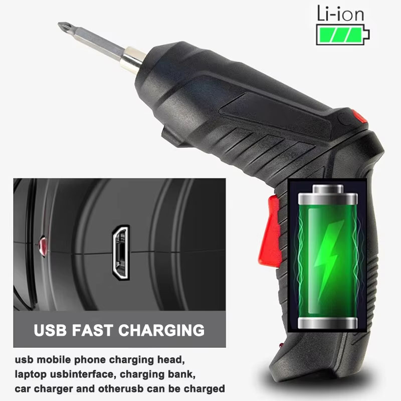 Electric Screwdriver Set 3.6V  - Electric Screwdriver Rechargeable Usb recension och pris