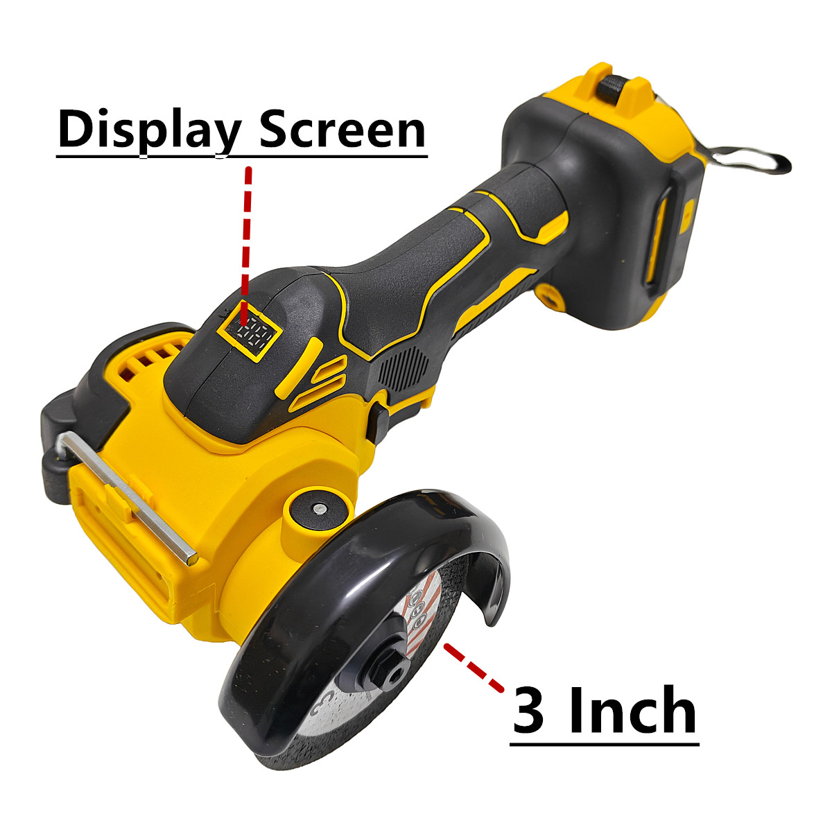 Brushless Angle Grinder 3 Inch - Brushless Angle Grinder Battery Powered recension och pris