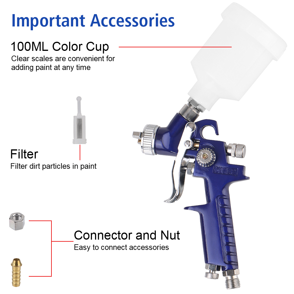 Mini Air Paint Spray Guns Mini - Airbrush Kit With Mini Compressor recension och pris