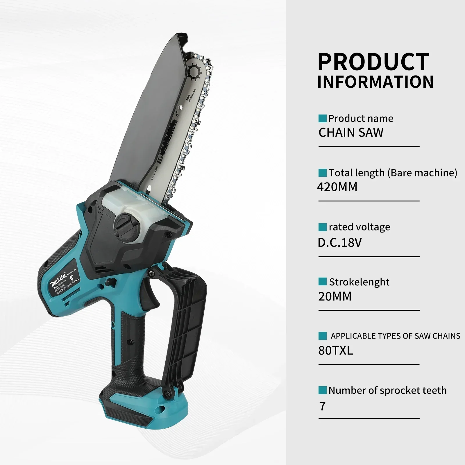 Makita UC286 6 Inch Chain Saw  - Mini Electric Chainsaw 6 Inch recension och pris