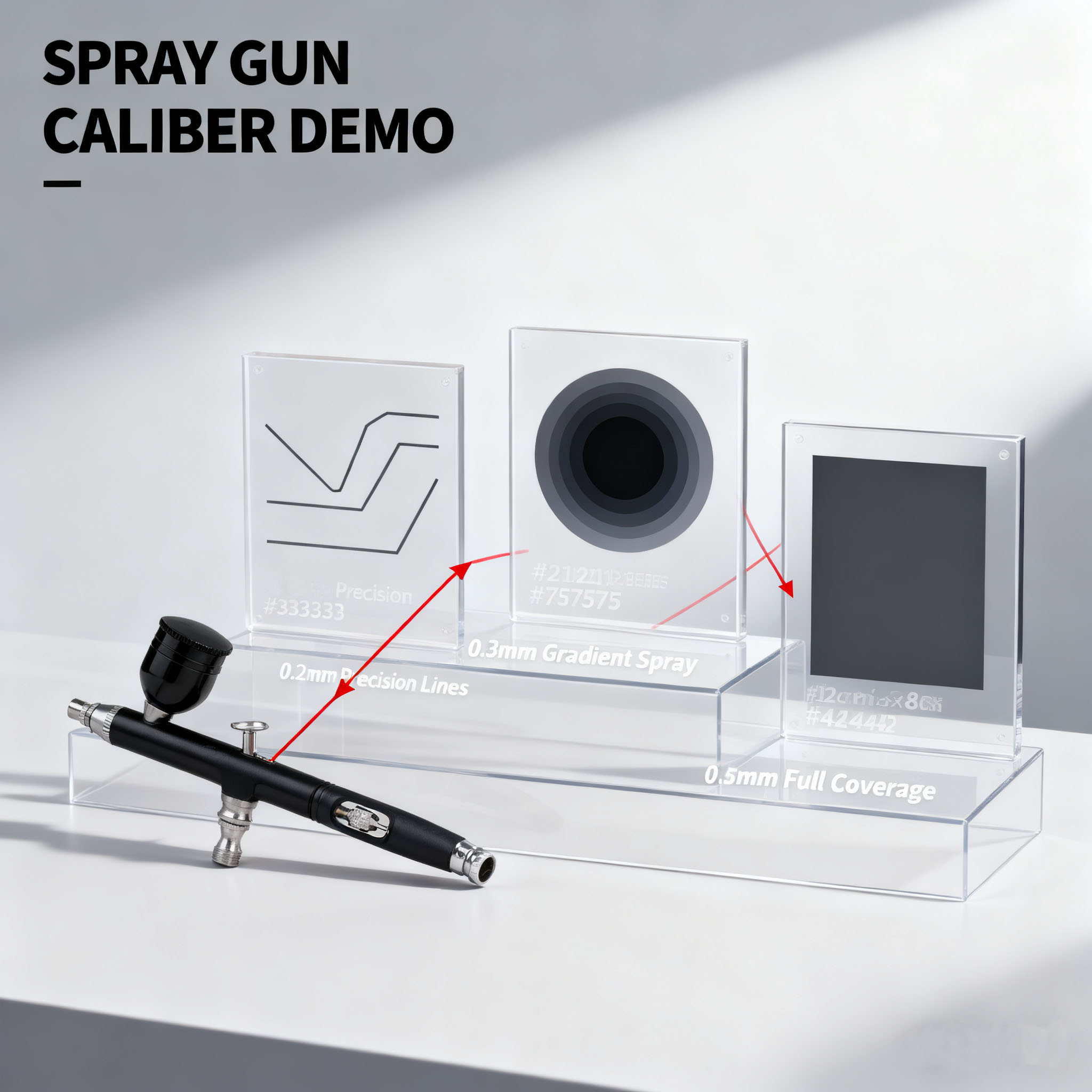0.3mm Dual Action Airbrush 7cc - Airbrush Kit With Mini Compressor recension och pris