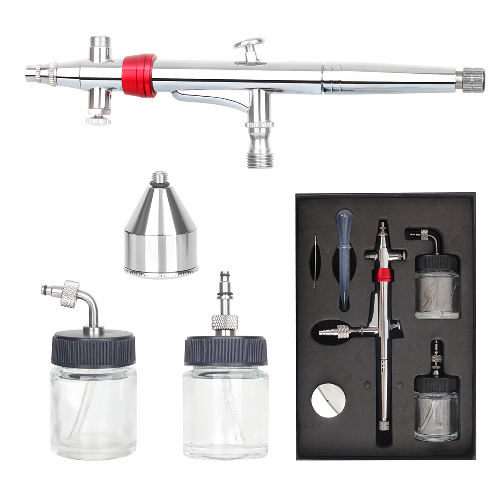 High Capacity Dual Action Rota - Airbrush Kit With Mini Compressor recension och pris