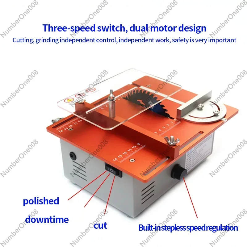 New Upgrade Multifunctional Mi - Mini Table Saw For Woodworking recension och pris