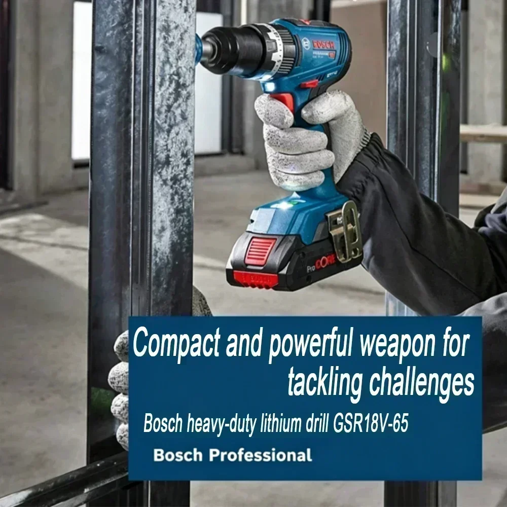 Bosch GSR 18V-65 Brushless Cor - Brushless Cordless Electric Drill 18V recension och pris
